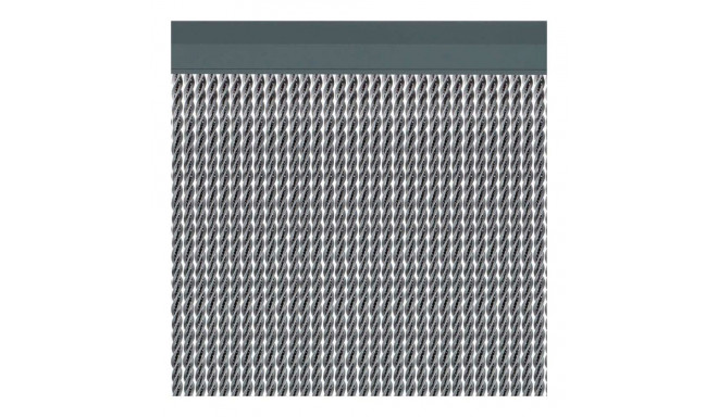 Curtain Acudam Manacor Doors Silver Exterior PVC Aluminium 90 x 210 cm