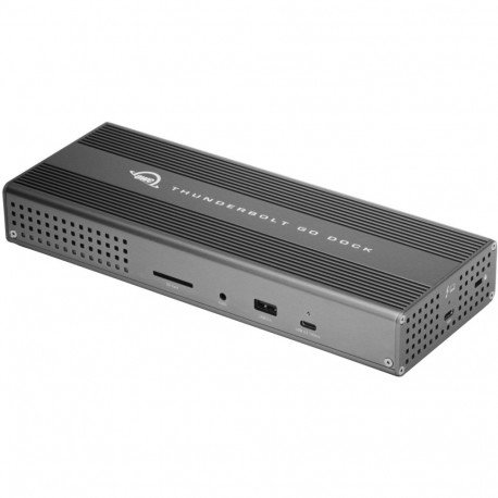 OWC Thunderbolt Go Dock, docking station (silver, USB, SD)