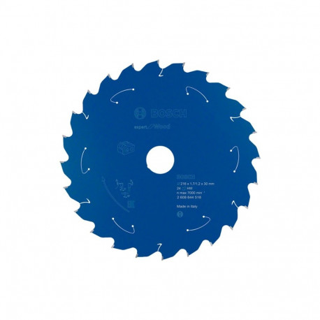 EXPERT Wood ketassaagtera Ø216mm 24Z ava30mm akuga nurksaagadele