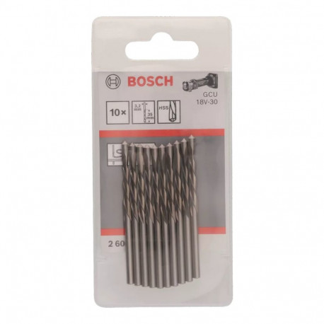 Juhtotsaga lõikeotsakud Ø3,2mm Rotocut-freesile (10 tk, GCU 18V-30 Professional-freesile)