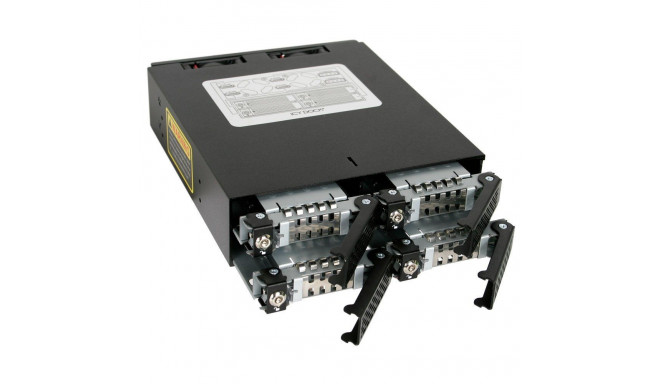 IcyDock MB994SK-1B - 4x2.5 inch SAS/SATA SDD/HDD -> 1x5.25 inch