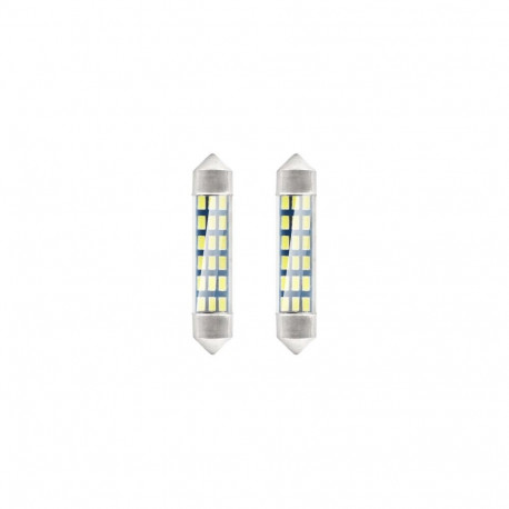 Led pirnid 2tk, 18SMD, C5W, 41