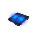 Tellur Cooling pad Basic 15.6, 2 fans, black