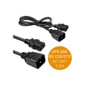 Power cable for UPS C20/C13, 1.2m