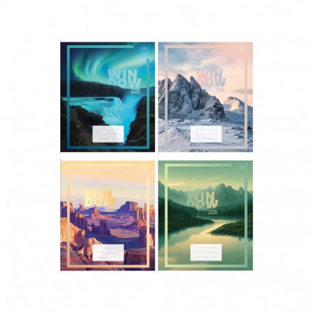 Kaustik 165x208  60 lehte, 23joont, Nature assortii Interdruk