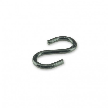 S-HOOKS 4,0X35 RUST BLACK/ 7PCS
