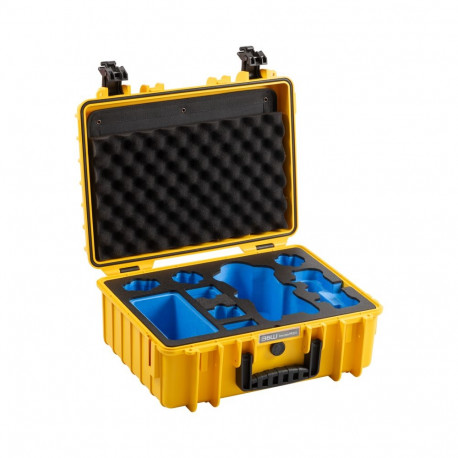 BW Outdoor Cases välikohver Type 5000 DJI Mavic 4 Pro, kollane