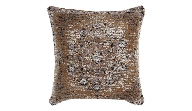 Cushion DKD Home Decor 8424001832477 Black Beige Light brown Squared Arab 45 x 12 x 45 cm