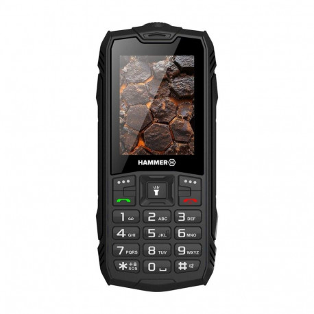 Hammer ROCK LTE | Black | 2.4 " | IPS | 48 MB | 128 MB | Dual SIM | 3G | Main camera resolution 2 MP