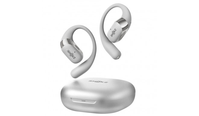 SHOKZ OpenFit 2+ juhtmevabad üle kõrva kõrvaklapid, hall