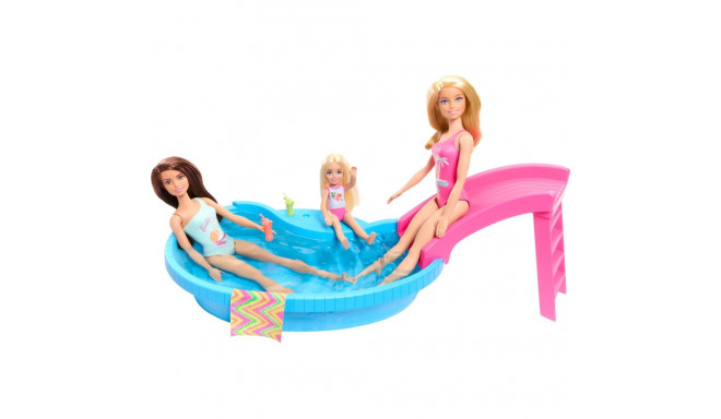 Barbie Pool + Doll Set HRJ74