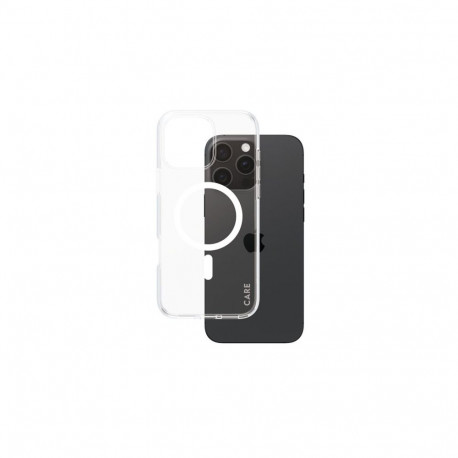CARE Flagship ümbris tagakaas Apple iPhone 16 Pro Max taaskasutatud plast valge MagSafe