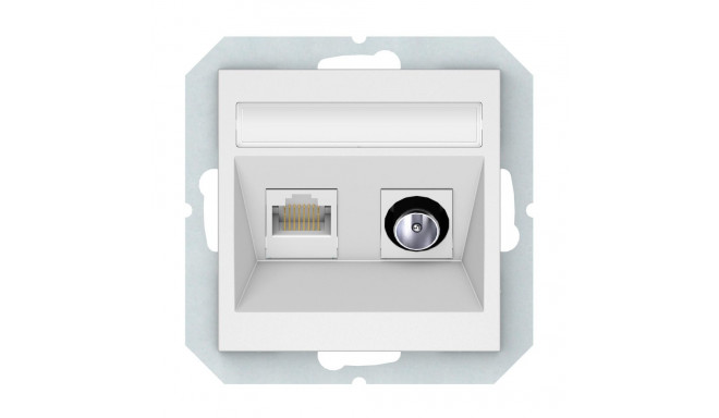 TV+COMP SOCKET WMAT TVL/KLRJ45-16E2-02QR