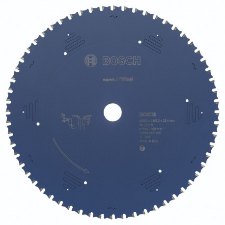 Bosch Circ. Saw Blade EX SL B 305x25,4-60