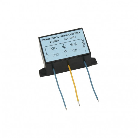 3838# Zwrotnica głośnikowa subwoofera 150w 4-8ohm w obud