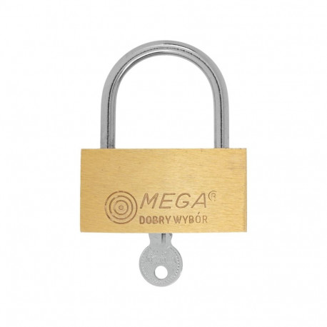 Kłódka mosiężna standard 50mm skin pack