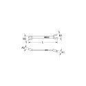 KS Tools 518.0524 open end wrench
