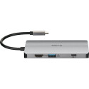 D-LINK DUB-M810 USB-C-Hubi, 6 porttia, muistikortinlukijat