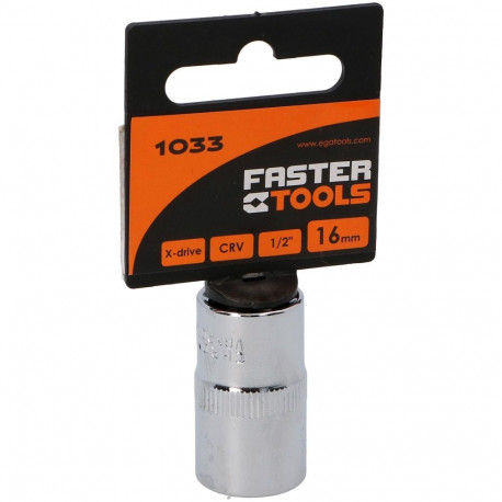 FASTER TOOLS kuuskantpadrunid 1/2 16