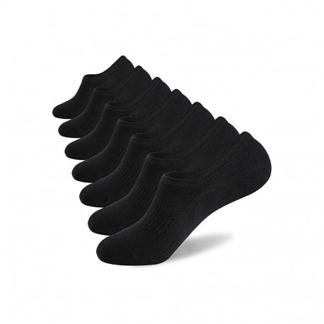 SOCKS MEN BLACK SHORT 43-46 PACK 10PC
