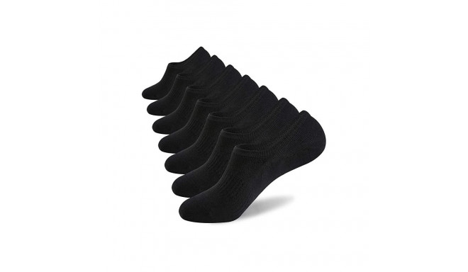 SOCKS MEN BLACK SHORT 43-46 PACK 10PC