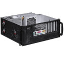 Techly šassii tööstuslik rack 19/desktop 4U ülikompaktne must I-CASE MP-P4HX-BLK6