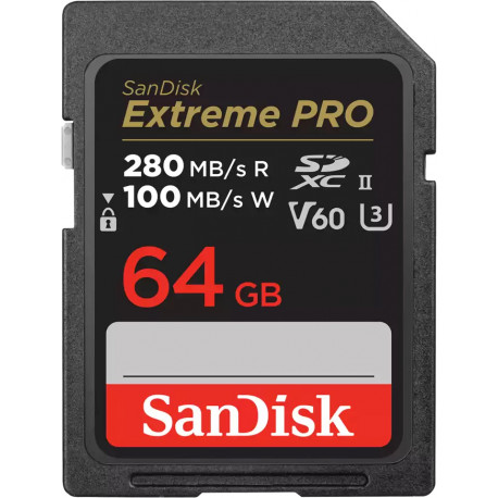 SanDisk mälukaart SDXC 64GB Extreme Pro UHS-II