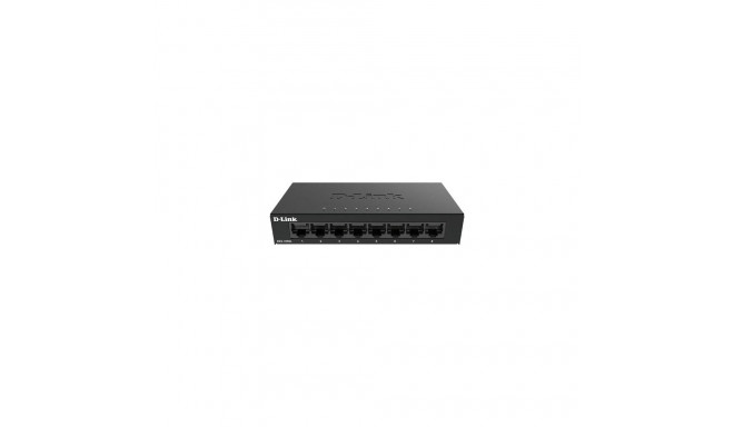 D-Link DGS-108GL Unmanaged Gigabit Ethernet (10/100/1000) Black