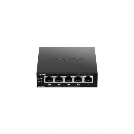 D-Link DGS-1005P/E network switch Unmanaged Gigabit Ethernet (10/100/1000) Power over Ethernet (PoE)