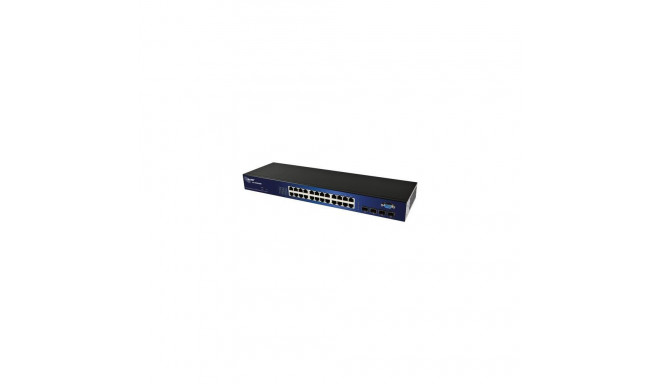 ALLNET 127211 Managed L2 Gigabit Ethernet (10/100/1000) 19U Black