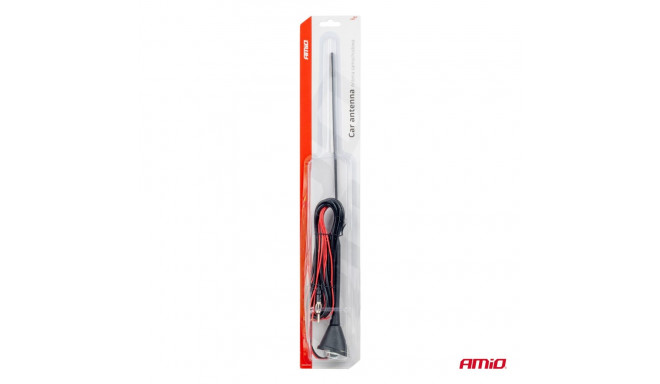 Antenn võimendiga,40cm, must,3m juhe,5mm