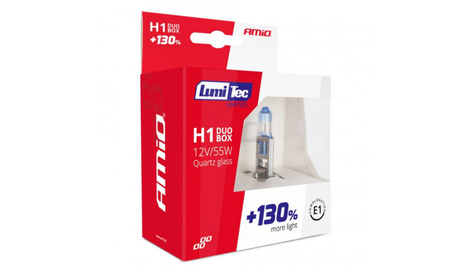 H1 Lumitech +130%, 2tk, 12v, 55W