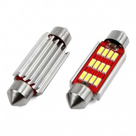 LED pirnid 2tk. Canbus 12smd 41*12mm