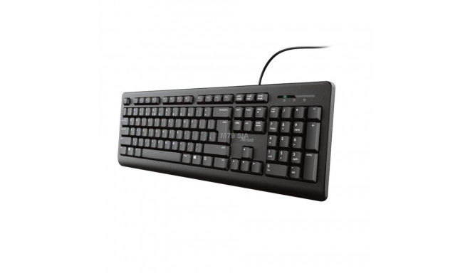 Trust Primo klaviatuur USB QWERTY US inglise must (23880)