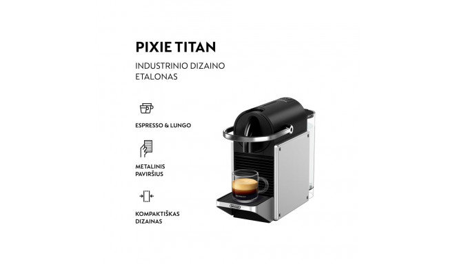 Capsule kohvimasin DELONGHI NESPRESSO EN127.S Pixie