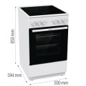 COOKER E-E ST GEC5A41WG GORENJE