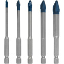 Bosch EXPERT HEX-9 HardCeramic otsikud, 5 tk komplekt 4/5/6/8/10