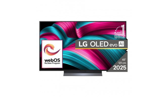 LG OLED evo AI OLED48C51LA teler 121.9 cm (48") 4K Ultra HD nutiteler Wi-Fi must