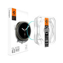 SZKŁO HARTOWANE SPIGEN GLAS.TR ”EZ-FIT” 2-PACK GALAXY WATCH 8 (40 MM) CLEAR