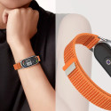 Tech-Protect kellarihm Nylon Strype Xiaomi Smart Band 8/9/10, oranž/hall