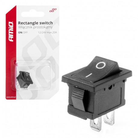 Lüliti ristkülik 12/24V, 20A, 50MΩ, ON/OFF