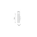 WALL LIGHT ICEL 2XGU10 BLACK