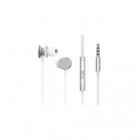 Joyroom Earphone Wired, In-Ear Headphones with Remote and Microphone, 3.5mm Jack, Silver (JR-EW03)