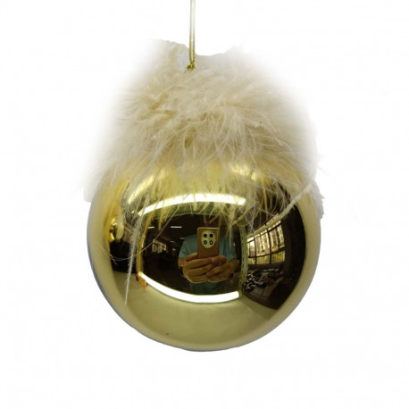 Jõuluehe JOY GOLDY D10cm, klaas