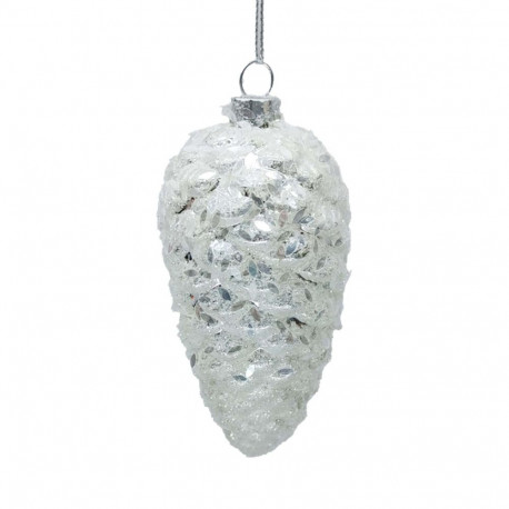 Jõuluehe JOY CONE 10cm, klaas