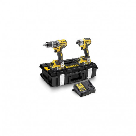 Dewalt System AKU 18 Volt 18 Volt komplekt: DCD796, DCF887, 2