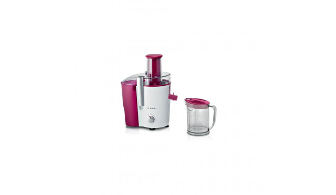 Bosch MES25C0 juice maker Centrifugal juicer 700 W Cherry (fruit), Transparent, White