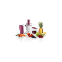 Bosch MES25C0 juice maker Centrifugal juicer 700 W Cherry (fruit), Transparent, White