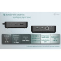 USB-C DP Dual HDMI Docking Station with Power Delivery 100 W + i-tec Universal Charger 100W