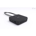 USB-C DP Dual HDMI Docking Station with Power Delivery 100 W + i-tec Universal Charger 100W